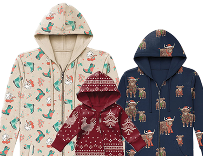 Save up to 40 percent on family pajamas. Shop now. 